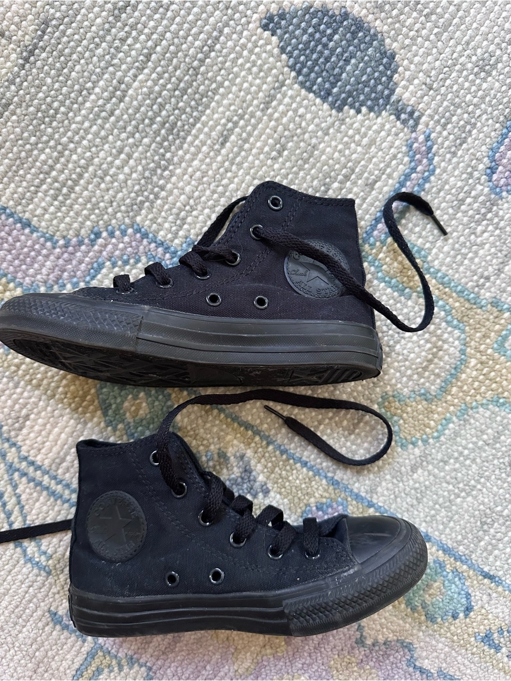 Converse Kids Black High Top Sneakers
